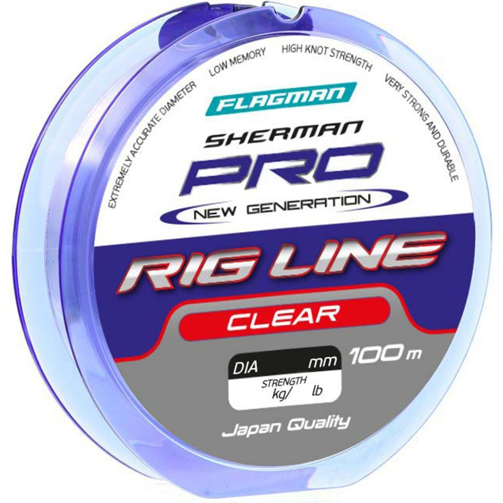 Flagman Sherman Pro Rig Line / 0.203mm 100m 3.33kg - зображення 1