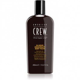 American Crew Hair & Body 24-Hour Deodorant Body Wash гель для душа з дезодоруючим ефектом 24 години 450 мл