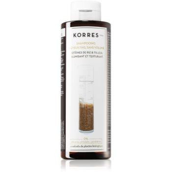 Korres Rice Proteins & Linden шампунь для тонкого волосся  250 мл - зображення 1