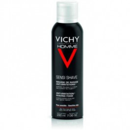 Vichy Homme Anti-Irritation піна для гоління для чутливої та подразненої шкіри  200 мл