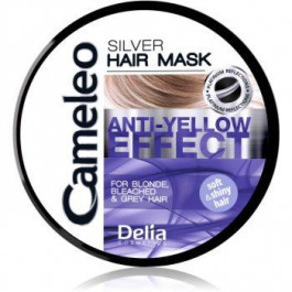 Delia Cosmetics Cameleo Silver маска для волосся для нейтралізації жовтизни  200 мл