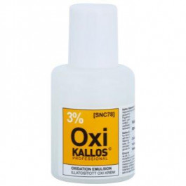 Kallos Oxi кремовий пероксид 3% для професійного використання  60 мл