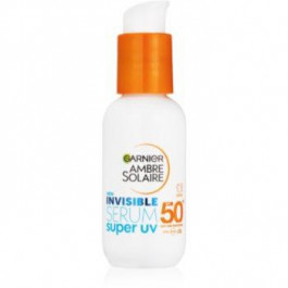 Garnier Ambre Solaire Super UV легка сироватка з високим ступенем UV захисту SPF 50+ 30 мл