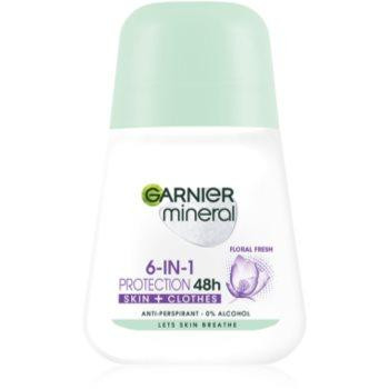 Garnier Mineral 5 Protection кульковий антиперспірант 48 годин (Floral Fresh) 50 мл - зображення 1