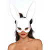 Leg Avenue Masquerade Rabbit Mask White (SO7947) - зображення 1
