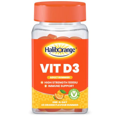 Haliborange Vit D3 1000 IU 45 жув. таблеток orange - зображення 1