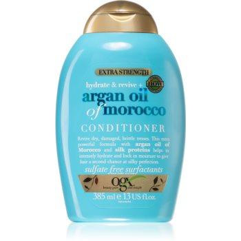 Ogx Argan Oil Of Morocco Extra Strenght відновлюючий кондиціонер для пошкодженого волосся 385 мл - зображення 1