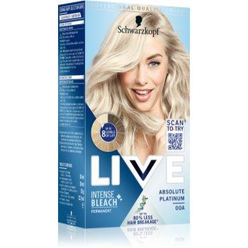 Schwarzkopf LIVE Intense Bleach освітлююча крем-фарба для волосся для волосся 00A Absolute Platinum 1 кс - зображення 1