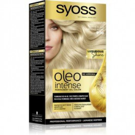   Syoss Oleo Intense перманентна фарба для волосся з олією відтінок 9-10 Bright Blond 1 кс