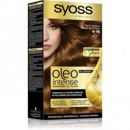   Syoss Oleo Intense перманентна фарба для волосся з олією відтінок 6-76 Warm Copper