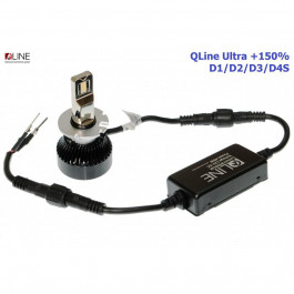 QLine Ultra +150% D1/D2/D3/D4S 6000K 49W