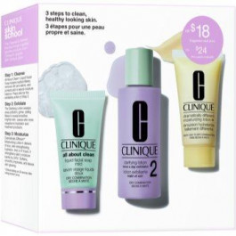 CLINIQUE 3-Step Skin Care Kit Skin Type 2 подарунковий набір