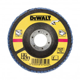 DeWALT Круг шлифовальный лепестковый DeWALT, кирпич / бетон, 125 x 22.23 мм, G 80 мкм