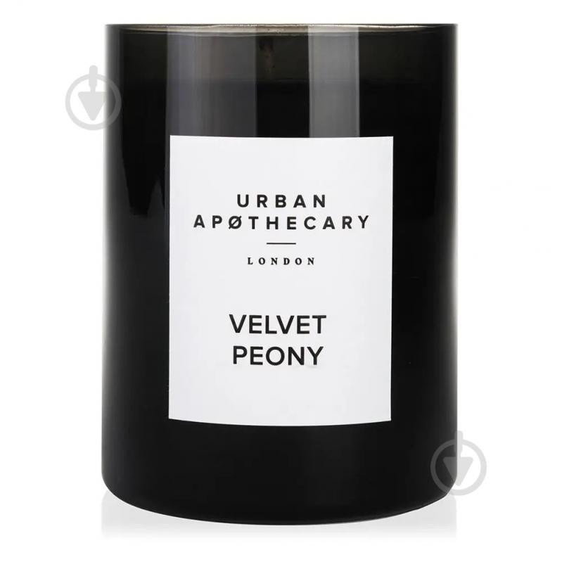 Urban Apothecary Свічка ароматична  півонії Velvet Peony 300 г (5060348093329) - зображення 1