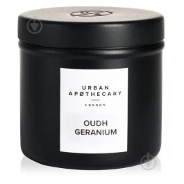 Urban Apothecary Свічка ароматична  Travel нішевий аромат Oudh Geranium 175 г (5060348093664)