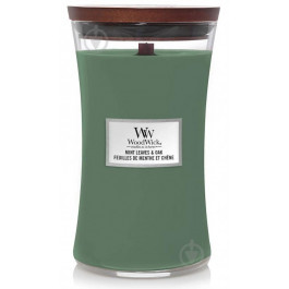 WoodWick Свічка ароматична Large Mint Leaves & Oak (Листя М'яти та Дуб) 609г (5038581141930)