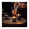 IKEA FRUKTSKOG Ароматична свічка у склі, ветивер та герань/чорно-бірюза, 40 год. (905.558.30) - зображення 5