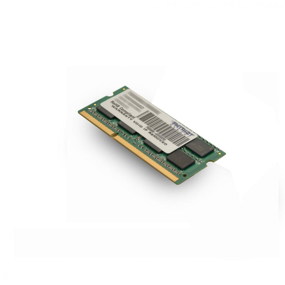 PATRIOT 4 GB SO-DIMM DDR3 1600 MHz (PSD34G16002S) - зображення 1