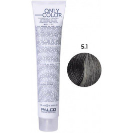 Palco Professional Крем-фарба для волосся  Only Color безаміачна 5.1 світло-коричневий ясен 100 мл (8032568179159)