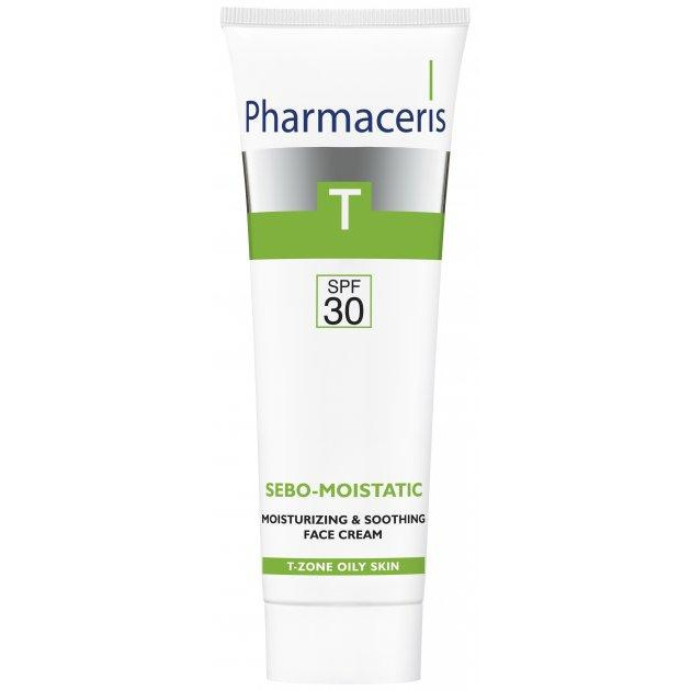 Pharmaceris Интенсивный увлажняющий крем  T Sebo-Moistatic SPF30 50 мл (5900717142619) - зображення 1