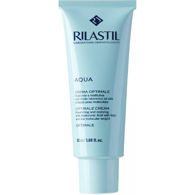 Rilastil Крем питательный для восстановления водного баланса для нормальной и сухой кожи  Aqua 50 мл (8033224 - зображення 1