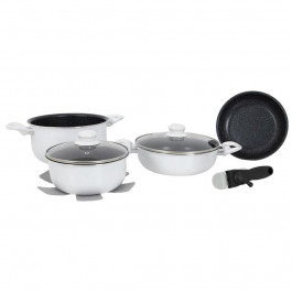 Gimex Cookware Set induction White (DAS302018)