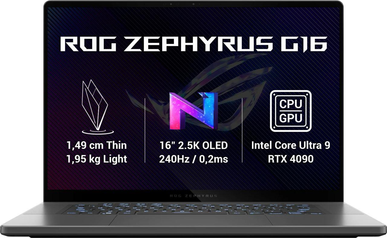 ASUS ROG Zephyrus G16 GU605MY Gray (GU605MY-NEBULA026W) - зображення 1