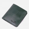 SHVIGEL Гаманець шкіряний  leather-16608 Зелений - зображення 1