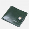 SHVIGEL Кошелек кожаный  leather-16462 Зеленый - зображення 1