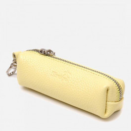 SHVIGEL Женская ключница кожаная  leather-16541 Лимонная