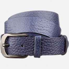 SHVIGEL Ремень кожаный  17319 115 см Синий (leather-17319)