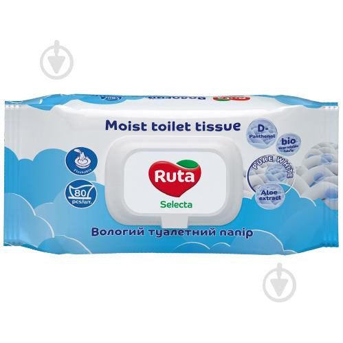 Ruta Вологий туалетний папір  Selecta 80 шт (4820202896494) - зображення 1