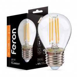 FERON LED LB-161 6W E27 2700K G45 Filament (40078)