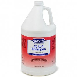 Davis Veterinary 15 to 1 Shampoo - шампунь Девіс без аромату для собак та котів, 3,8 л (FTOSG)