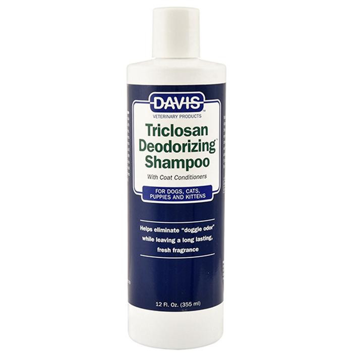 Davis Veterinary Triclosan Deodorizing Shampoo - дезодорирующий шампунь Дэвис с триклозаном для собак и кошек 355 мл  - зображення 1