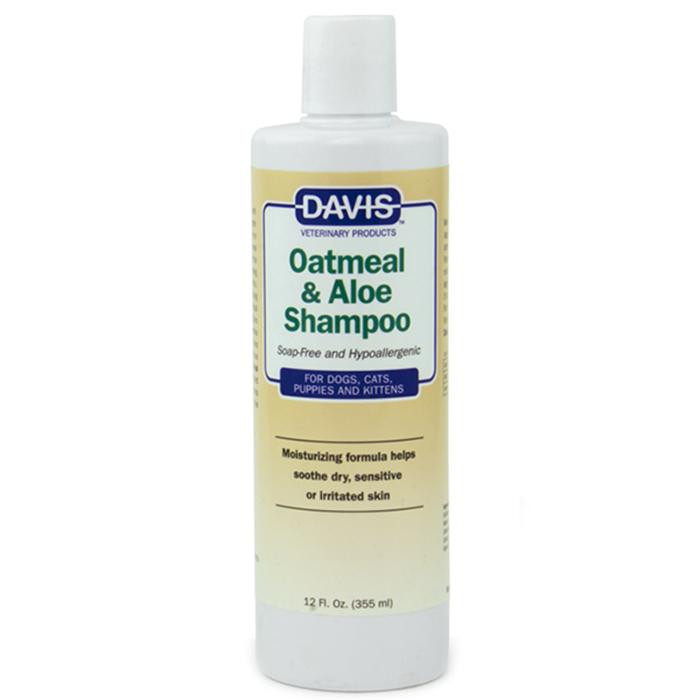 Davis Veterinary Шампунь Davis Oatmeal & Aloe Shampoo гипоаллергенный, для собак и котов, концентрат, 355 мл (OAS12) - зображення 1