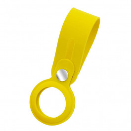 ArmorStandart AirTag Silicone Loop with Button Yellow (ARM58926)