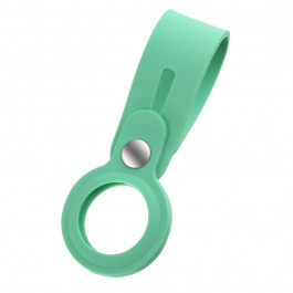ArmorStandart AirTag Silicone Loop with Button Grace Green (ARM59158)