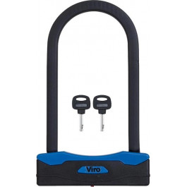 Viro Велосипедний замок Viro Moto Sezione 180 мм 2 ключі Black-Blue (VIR-30.0183.01900000)
