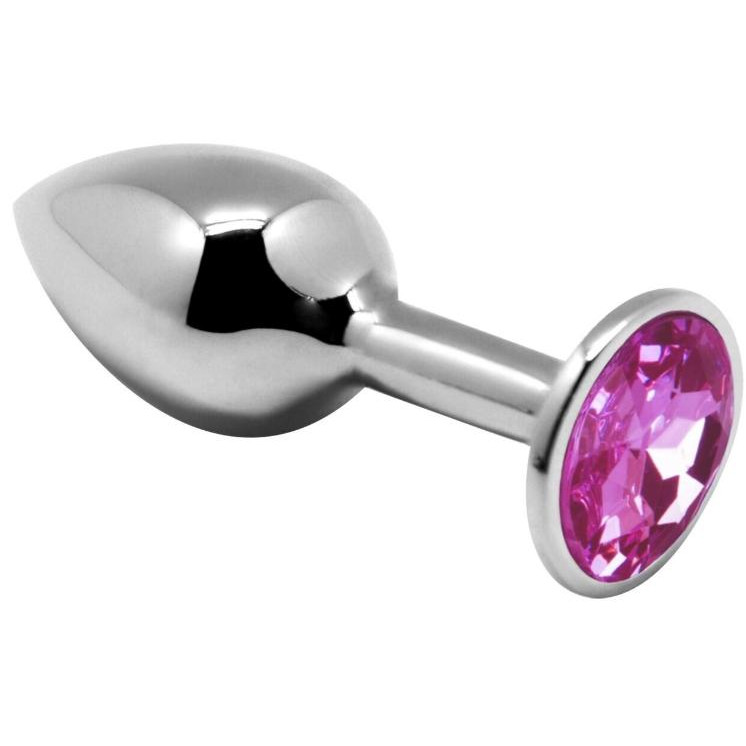 Alive Anal Pleasure Mini Metal Butt Plug L, серебряная (8433345701011) - зображення 1