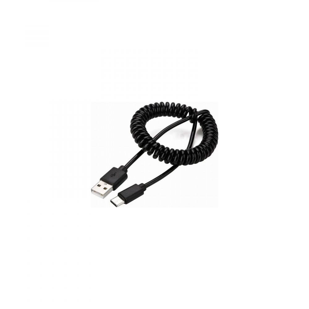 Cablexpert USB 2.0 to USB Type-C 1.8m Black (CC-USB2C-AMCM-6) - зображення 1