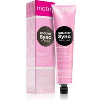 Matrix SoColor Sync Pre-Bonded Alkaline Toner Full-Bodied тонер на лужній основі для волосся відтінок 8RC+  - зображення 1