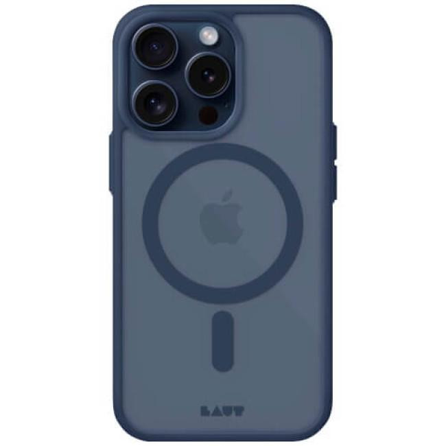 LAUT Huex Protect Case with MagSafe for iPhone 15 Pro, Deep Blue (L_IP23B_HPT_DВ) - зображення 1