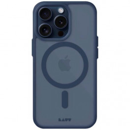 LAUT Huex Protect Case with MagSafe for iPhone 15 Pro, Deep Blue (L_IP23B_HPT_DВ)