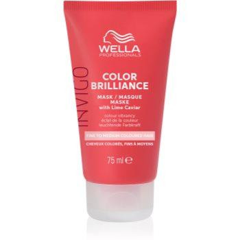 Wella Invigo Color Brilliance зволожуюча маска для тонкого волосся 75 мл - зображення 1