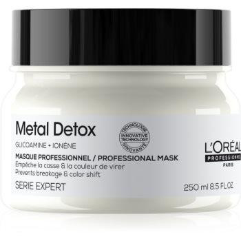 L'Oreal Paris Serie Expert Metal Detox глибоко поживна маска для фарбованого та пошкодженого волосся 250 мл - зображення 1
