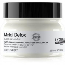 L'Oreal Paris Serie Expert Metal Detox глибоко поживна маска для фарбованого та пошкодженого волосся 250 мл