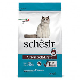 Schesir Sterilized & Light Fish 0.4 кг (ШКВСР0,4)
