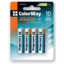 ColorWay AA bat Alkaline Power 4шт (CW-BALR06-4BL)