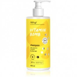 Kili-g Vitamin Bomb зміцнюючий шампунь для слабкого волосся 400 мл